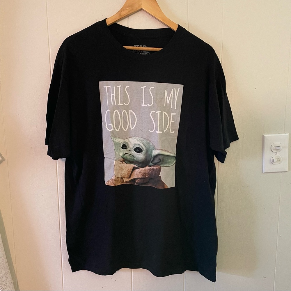 Star Wars Black T-Shirt by Mad Engine